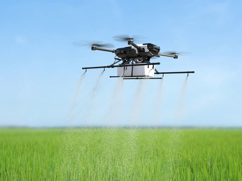  Dron ile Gübreleme ve İlaçlama